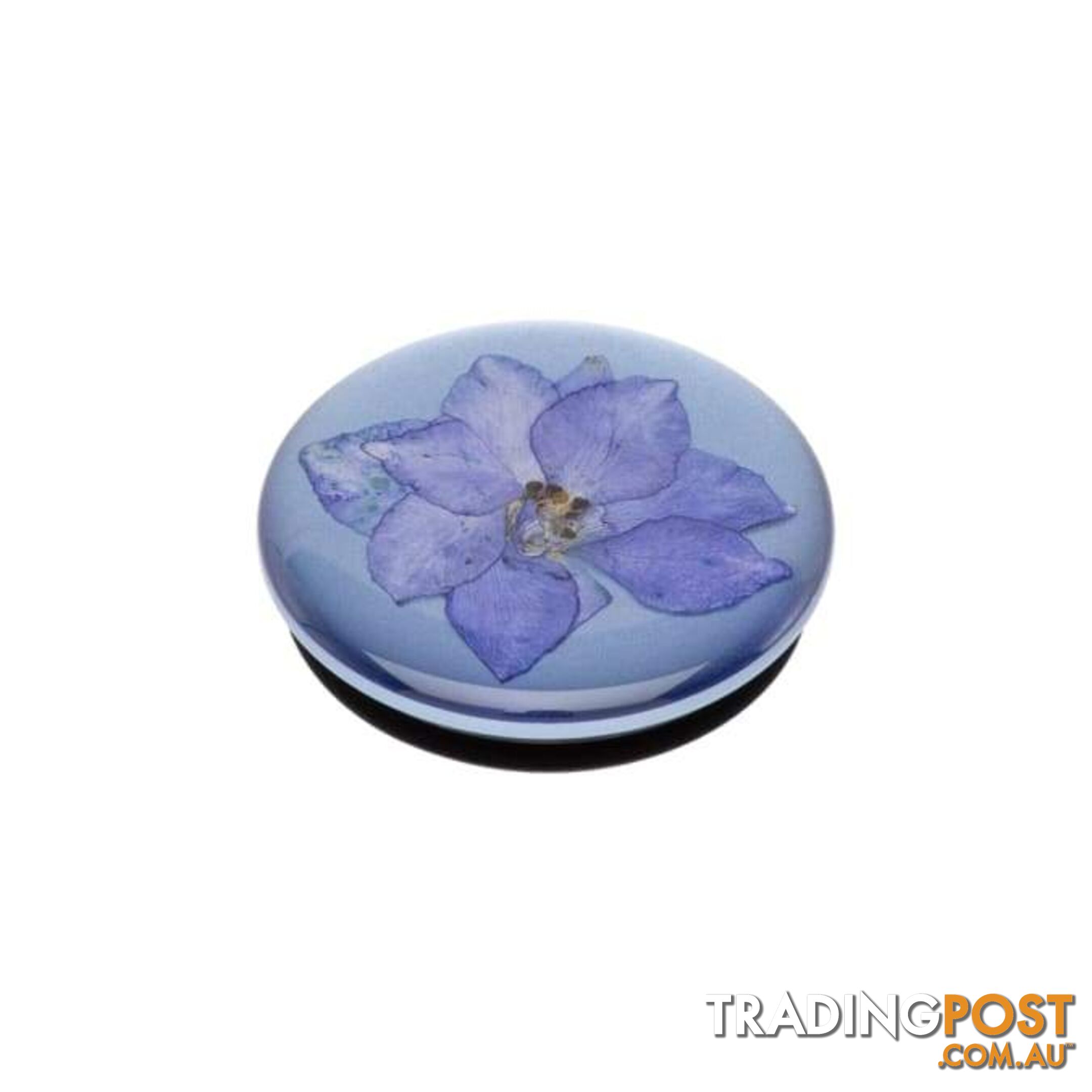 PopGrip Premium (Gen2) Pressed Flower Larkspur Purple - PopSockets - 842978144900