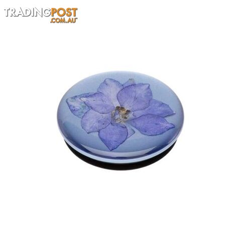 PopGrip Premium (Gen2) Pressed Flower Larkspur Purple - PopSockets - 842978144900