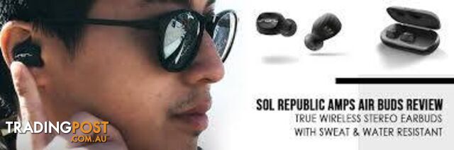 Sol Republic Amps Air Buds True Wireless Stereo Headphones - Sol Republic - 812925021776