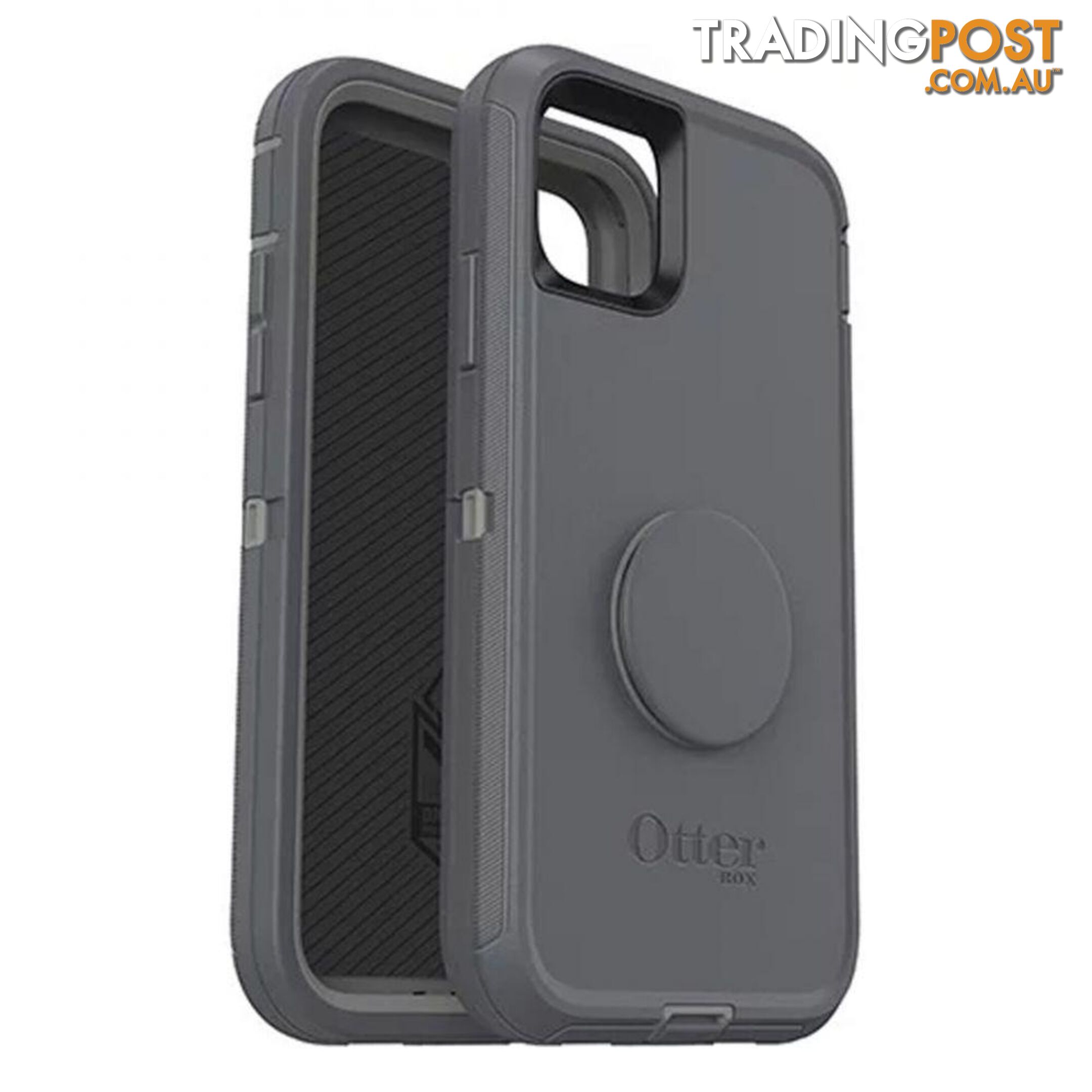 Genuine Otterbox Otter + Pop Defender Case For iPhone 11 Pro Max - OtterBox - Grey - 660543513049