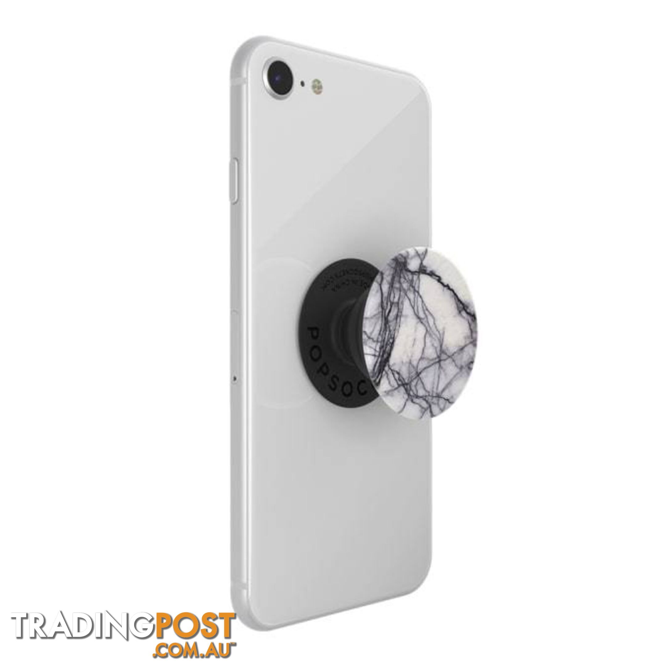 PopGrip (Gen 1) White Marble - PopSockets - 815373021374