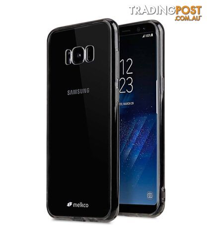 Soft Silicone Rubber Case - Clear for Samsung Galaxy S8+ - OZ