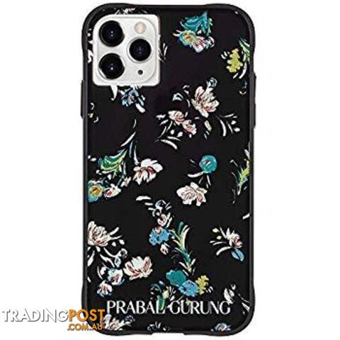 Case-Mate Prabal Gurung Case For iPhone XR|11 - Case-Mate - Black Floral - 846127189057