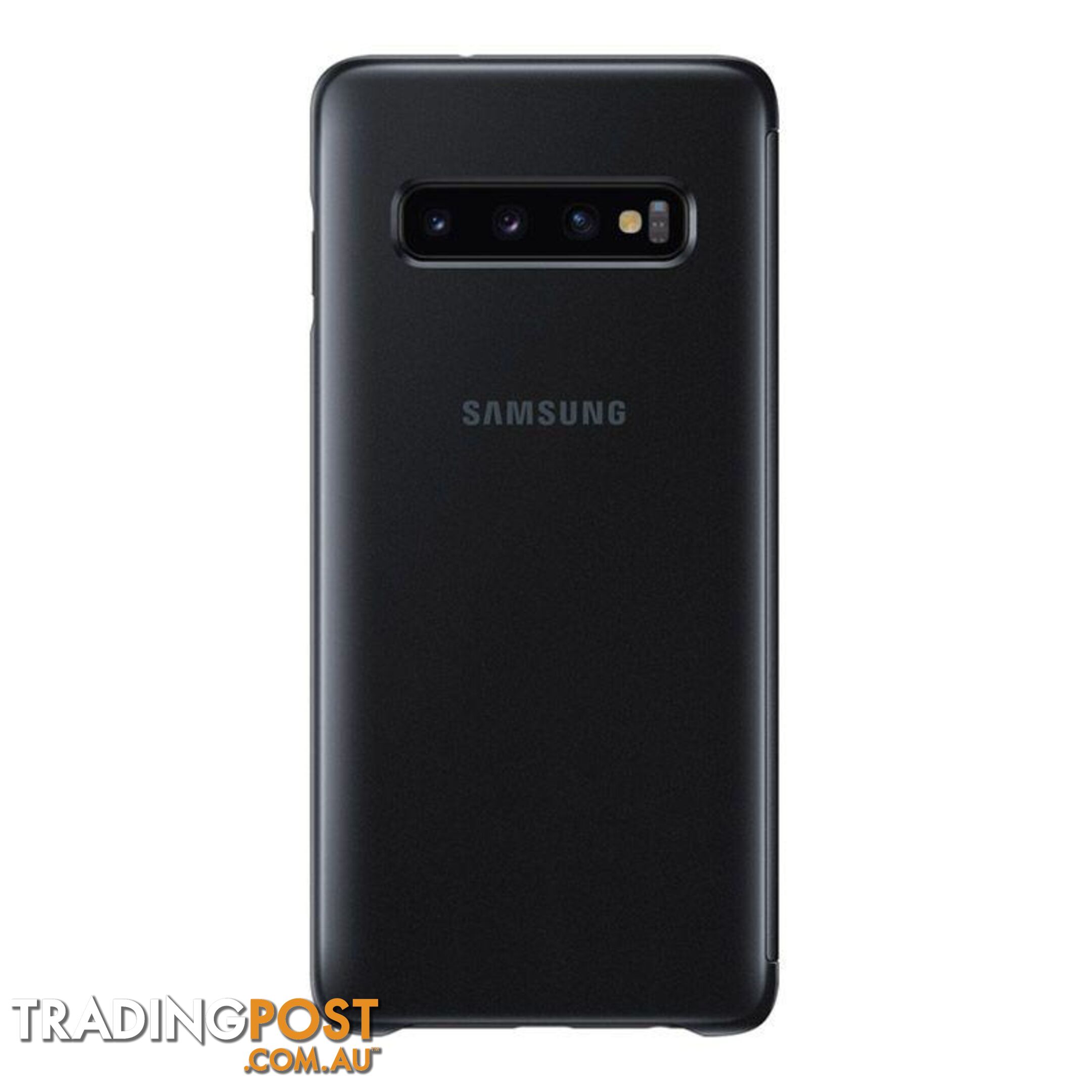 Samsung Clear View Cover For Samsung Galaxy S10+ - Samsung - Black - 8801643651305