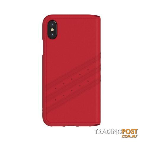 Adidas (Adidas) Clover Classic PU Leather Flip for iPhone X/Xs - Adidas - Blue - 8718846047357 - photo 2 of 7
