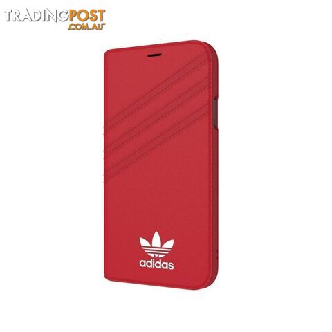 Adidas (Adidas) Clover Classic PU Leather Flip for iPhone X/Xs - Adidas - Blue - 8718846047357 - photo 3 of 7