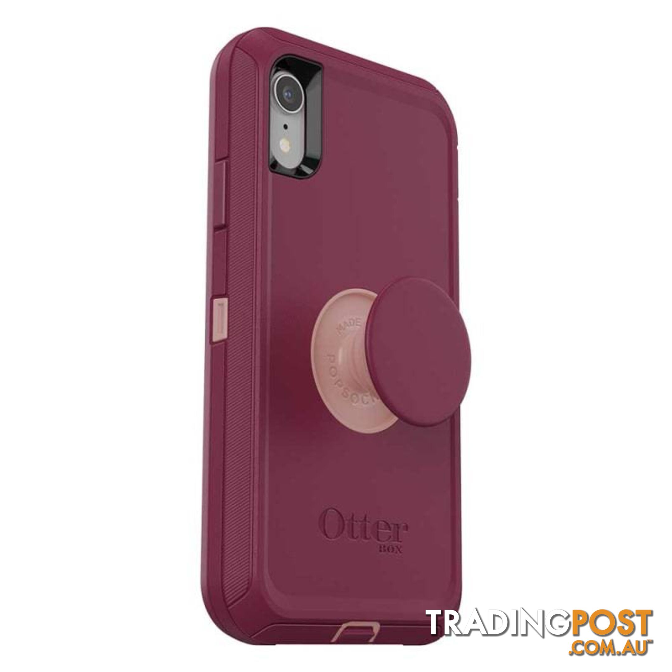 OtterBox Otter + Pop Defender Case For iPhone XR - OtterBox - Black - 660543498599