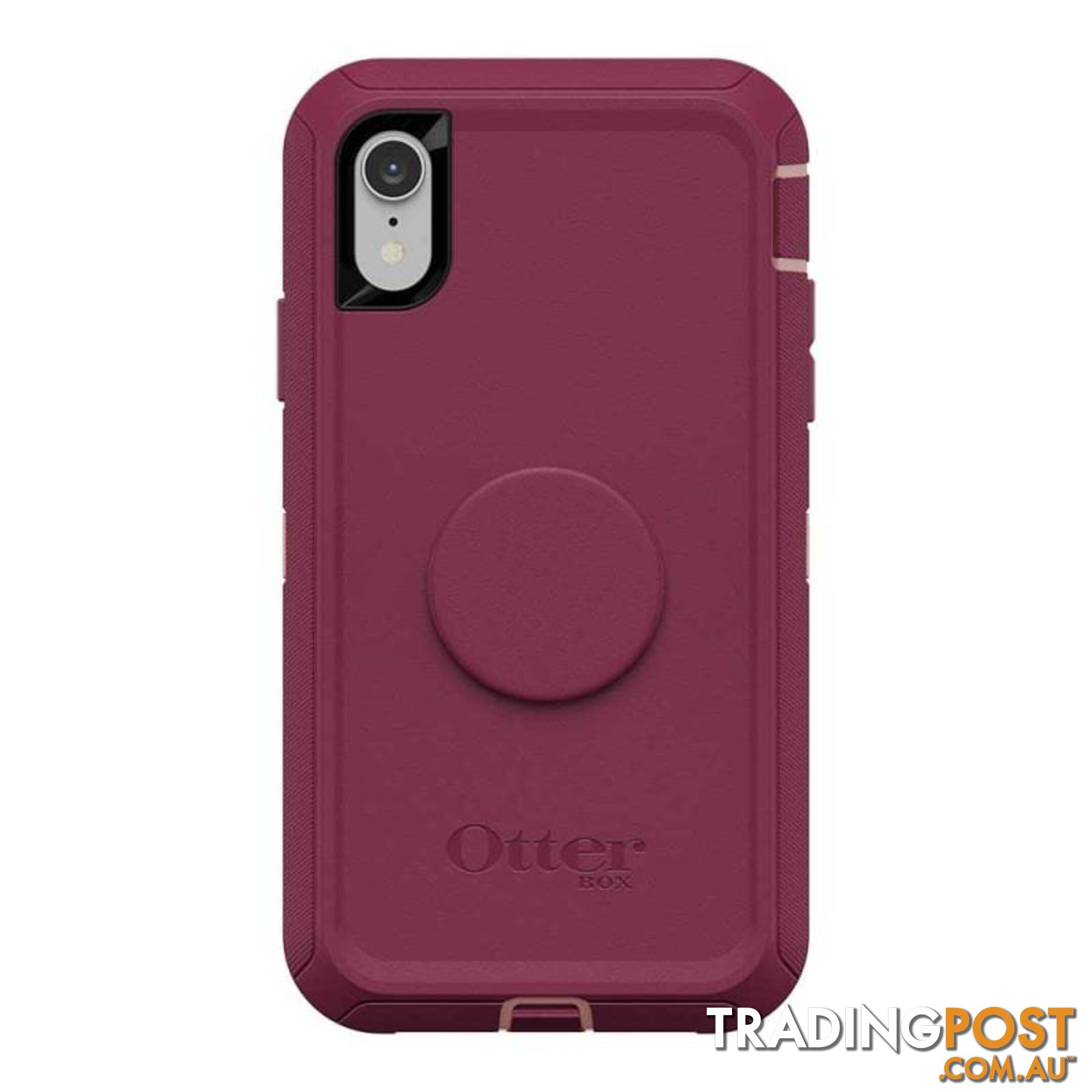 OtterBox Otter + Pop Defender Case For iPhone XR - OtterBox - Black - 660543498599