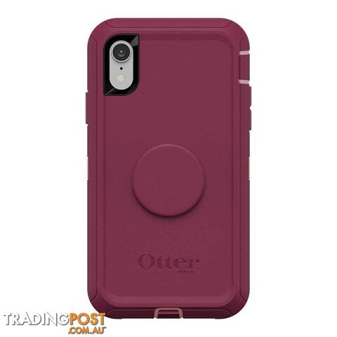 OtterBox Otter + Pop Defender Case For iPhone XR - OtterBox - Black - 660543498599