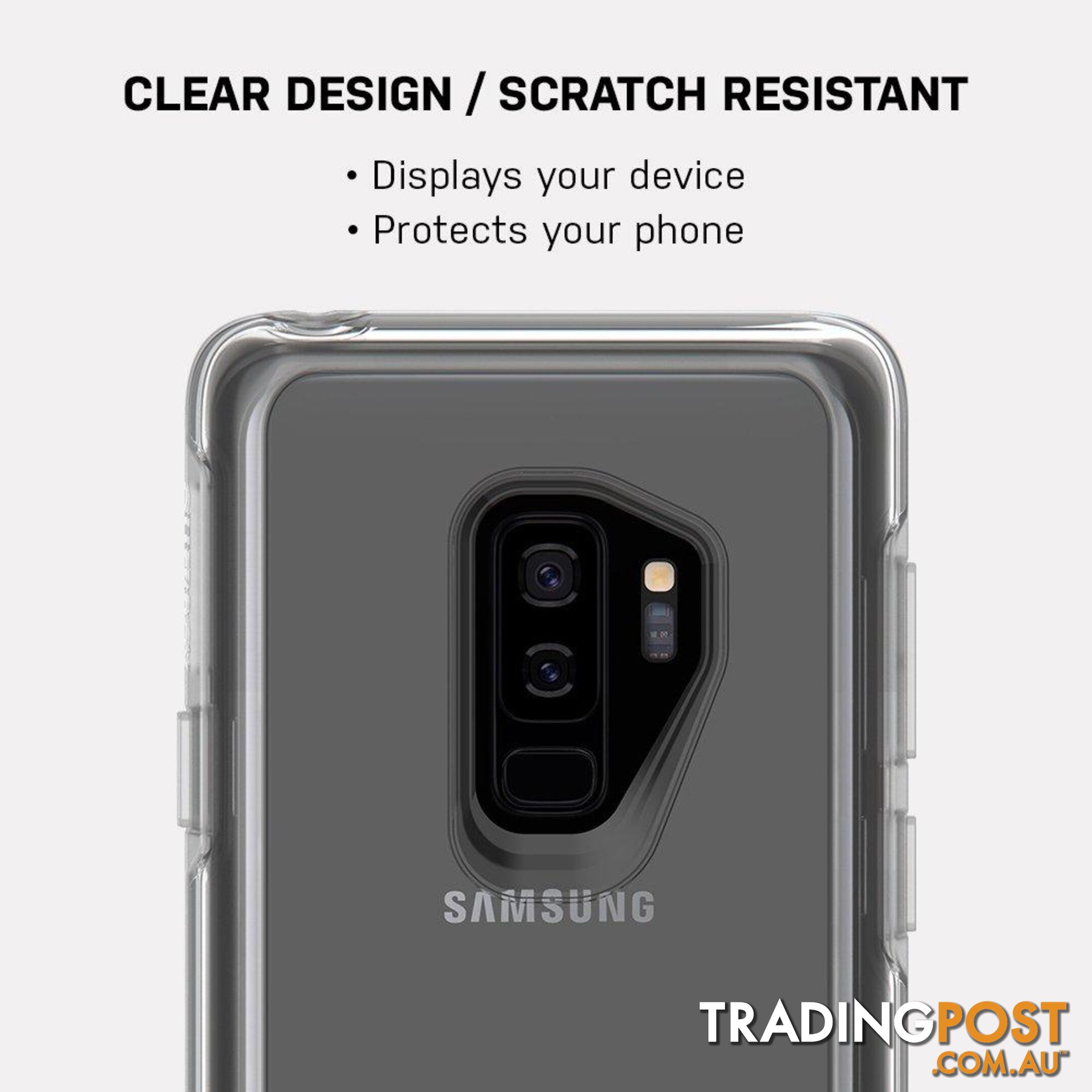 OtterBox Symmetry Clear Case For Samsung Galaxy S9 - OtterBox - Clear - 660543444121