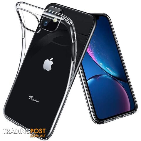 Soft Silicone Rubber Case - Clear for iPhone 11 Pro Max - OZ