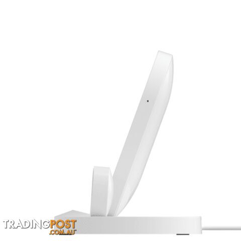 Belkin BOOSTUP Wireless Charging Dock For iPhone/Apple Watch/USB-A port - White - Belkin - 745883762859