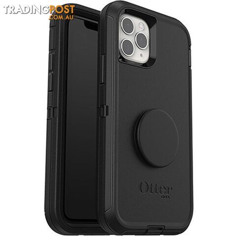 Genuine Otterbox Otter + Pop Defender Case For iPhone 11 Pro Max - OtterBox - Black - 660543513032