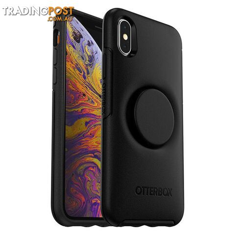 OtterBox Otter + Pop Symmetry Case For iPhone X/Xs - OtterBox - Black - 660543495888