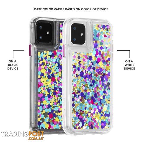 Case-Mate Waterfall Case For iPhone XR|11 - Case-Mate - Iridescent Diamond - 846127187688