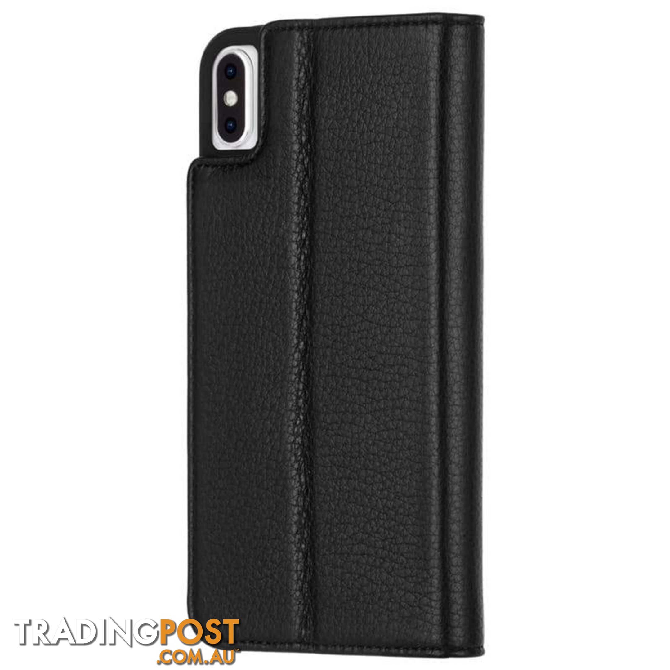 Case-Mate Wallet Folio Minimalist Case For iPhone Xs Max - Case-Mate - Black - 846127180337