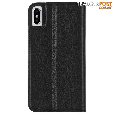 Case-Mate Wallet Folio Minimalist Case For iPhone Xs Max - Case-Mate - Black - 846127180337