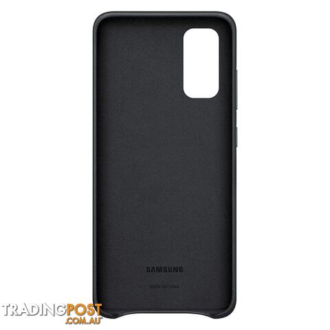 Samsung Leather Cover For Samsung Galaxy S20 - Samsung - Black - 8806090227448