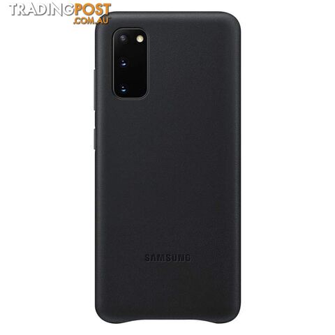 Samsung Leather Cover For Samsung Galaxy S20 - Samsung - Black - 8806090227448