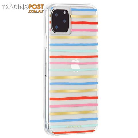 Case-Mate Rifle Paper Case For iPhone XR|11 - Case-Mate - Happy Stripe - 846127185851