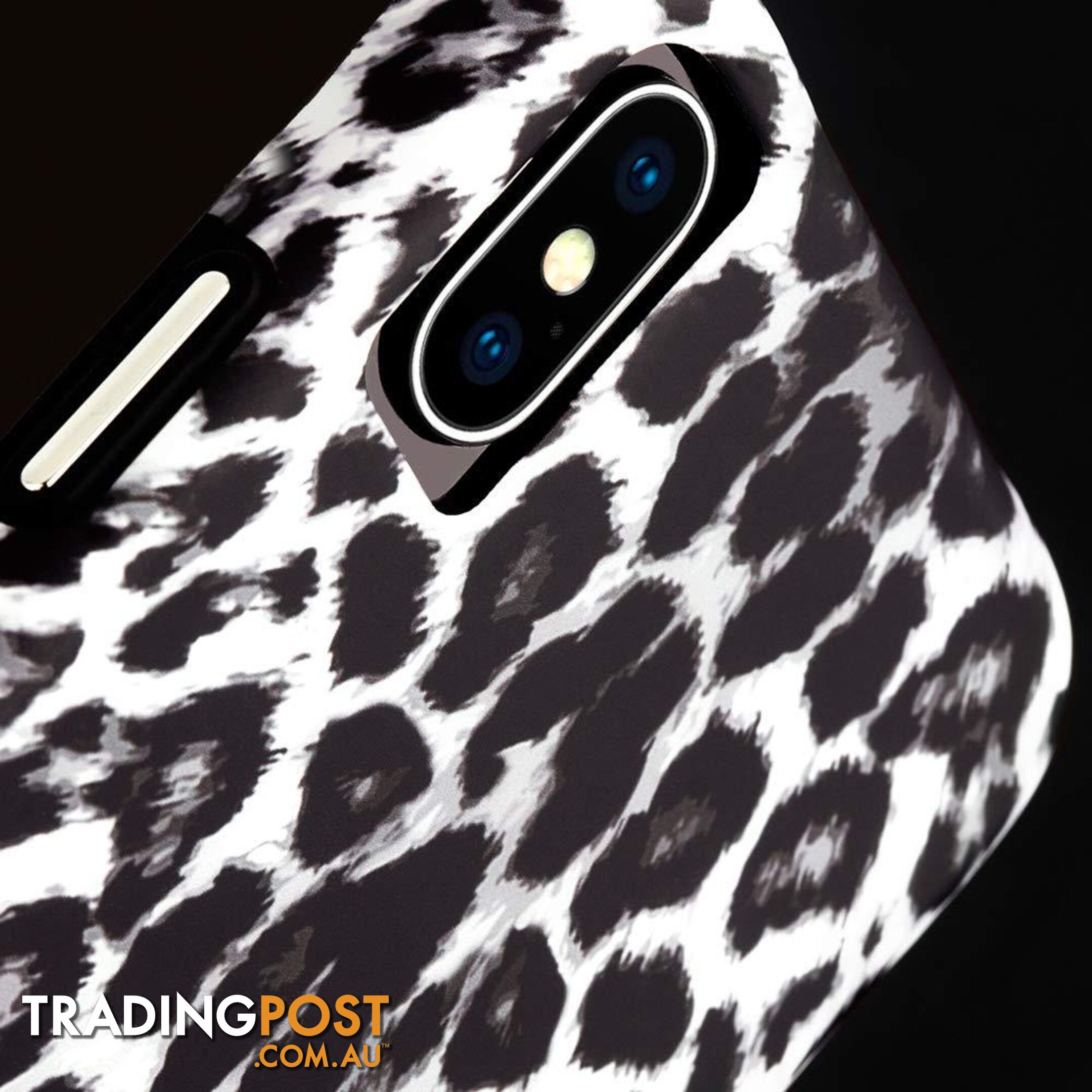 Case-Mate Wallpaper Street Case For iPhone X/XS - Case-Mate - Gray Leopard - 846127181761