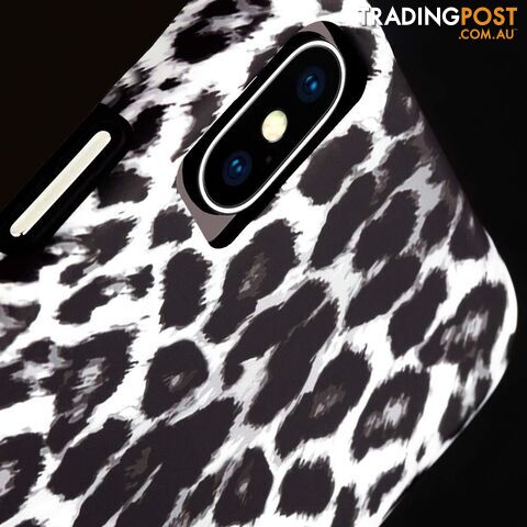 Case-Mate Wallpaper Street Case For iPhone X/XS - Case-Mate - Gray Leopard - 846127181761