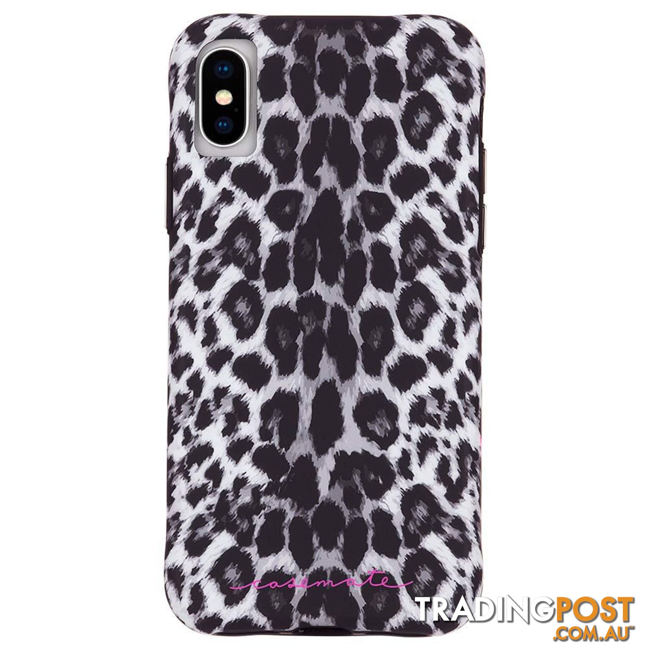 Case-Mate Wallpaper Street Case For iPhone X/XS - Case-Mate - Gray Leopard - 846127181761