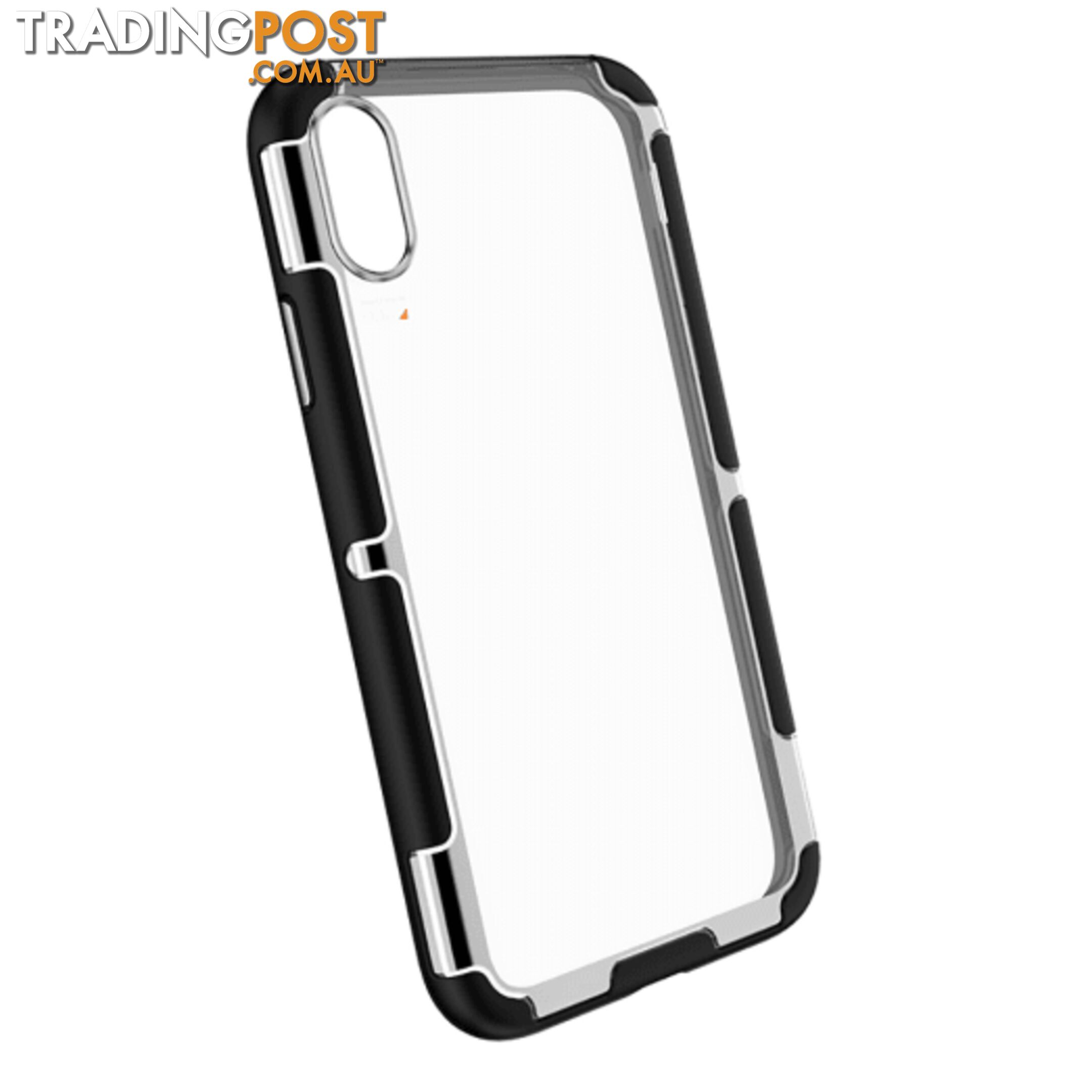 EFM Cayman D3O Case Armour For iPhone Xs Max - Silver Trim - EFM - 9319655065496