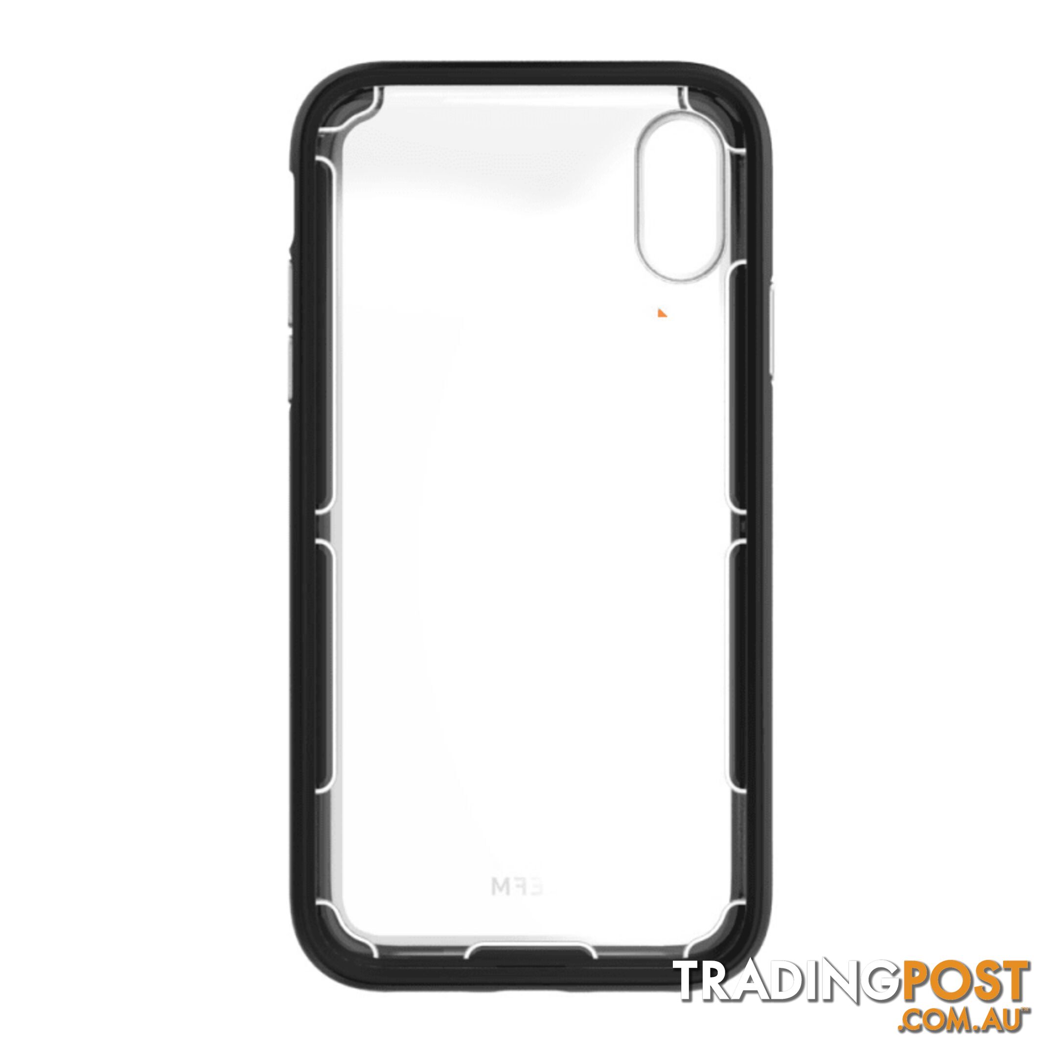 EFM Cayman D3O Case Armour For iPhone Xs Max - Silver Trim - EFM - 9319655065496