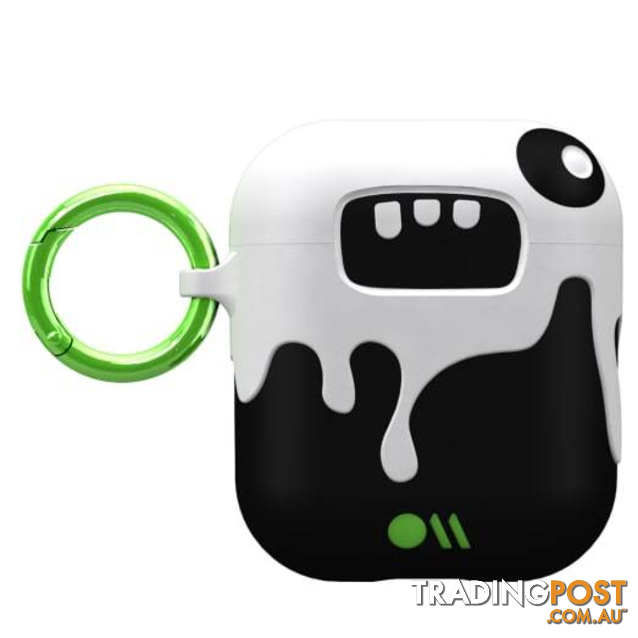 Case-Mate CreaturePod Case for Air Pods with Neck Strap - Ozzy Dramatic Case (White/Black) - Case-Mate - 846127187046