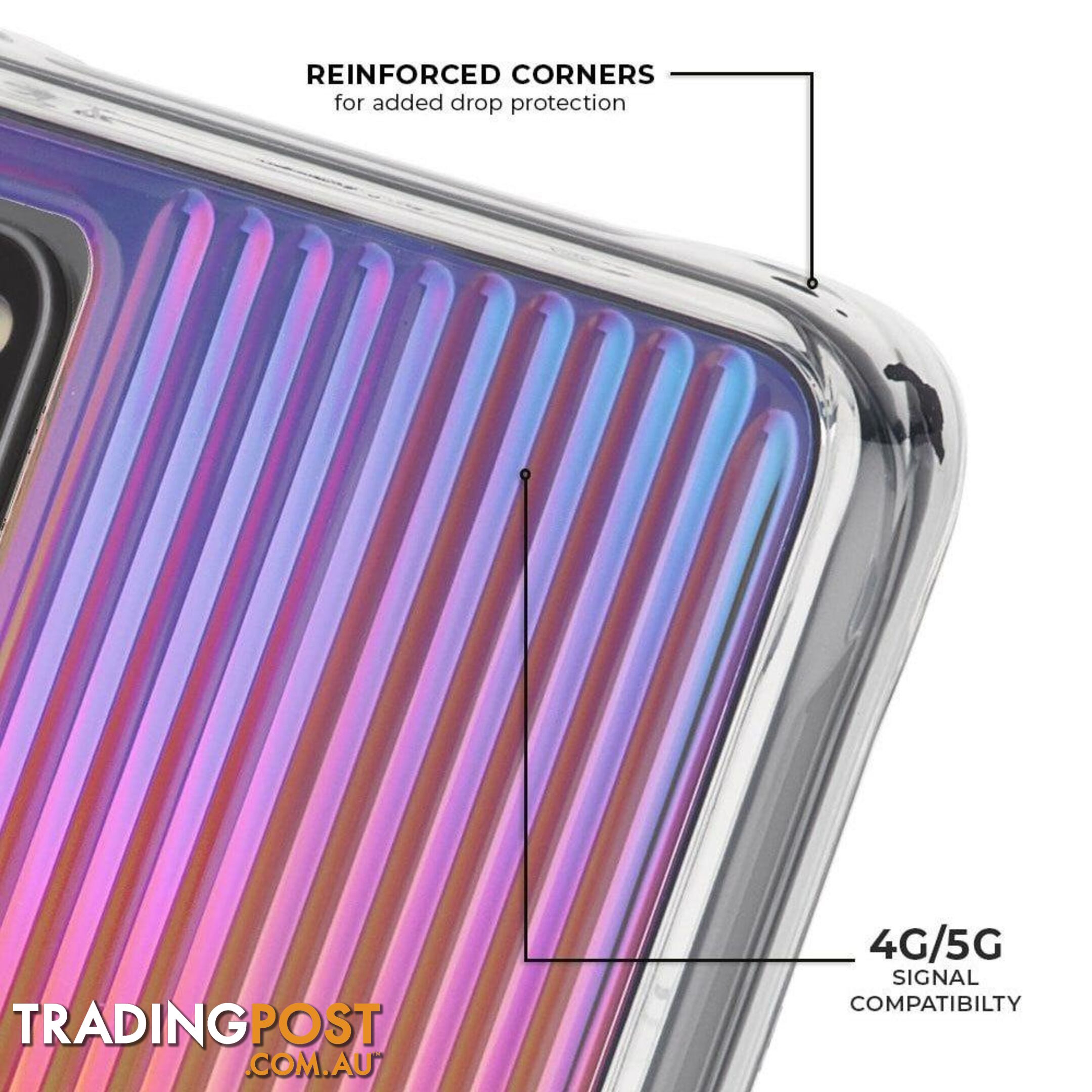 Case-Mate Tough Groove Case For Samsung Galaxy S20 Ultra - Case-Mate - Iridescent - 846127192323