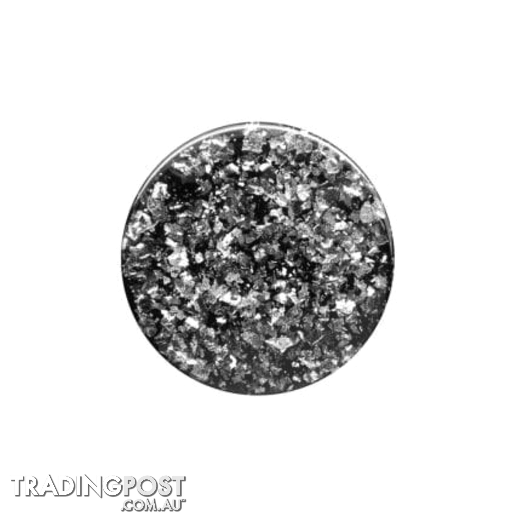 PopTop Premium Swappable Top (Gen 2) Foil Confetti Silver - PopSockets - 842978158242