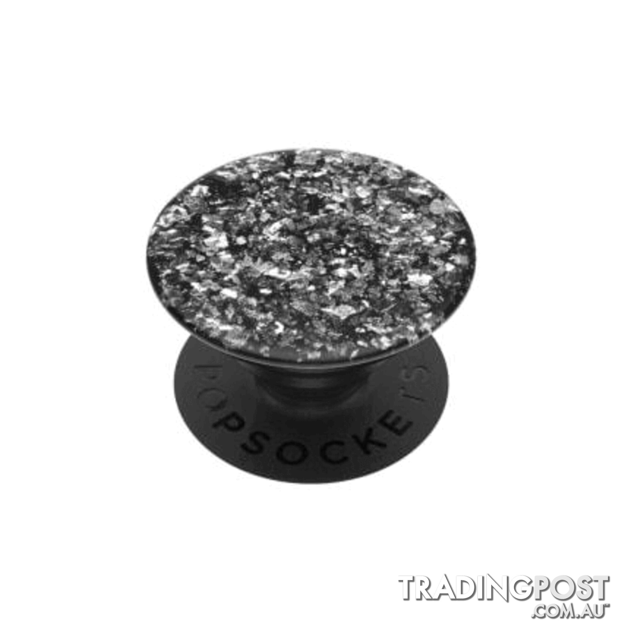 PopTop Premium Swappable Top (Gen 2) Foil Confetti Silver - PopSockets - 842978158242