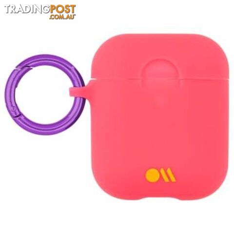 Case-Mate Neon Case For Air Pods - Case-Mate - Neon Orange - 846127185349