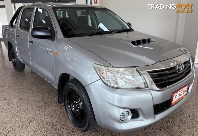 2015 TOYOTA HILUX SR DOUBLE CAB 4X2 KUN16R MY14 UTILITY