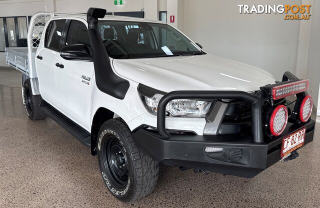2021 TOYOTA HILUX SR DOUBLE CAB GUN126R CAB CHASSIS