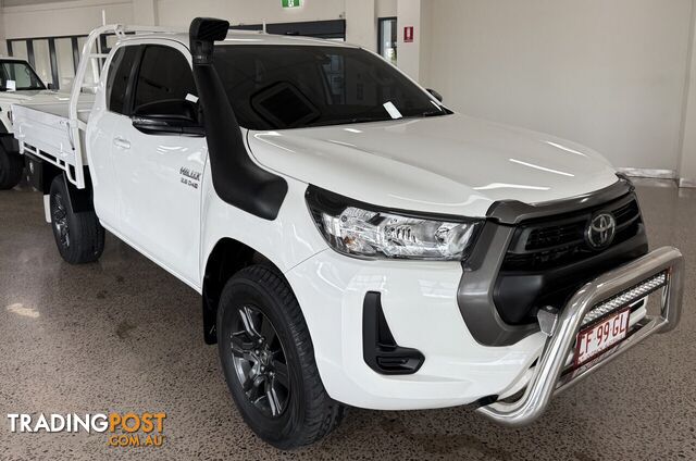 2023 TOYOTA HILUX SR EXTRA CAB GUN126R CAB CHASSIS