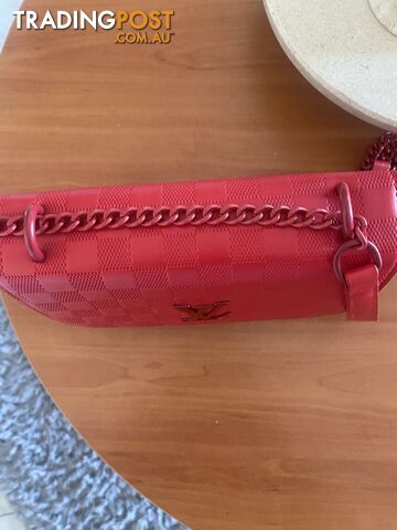 Red LV Bag for Sale