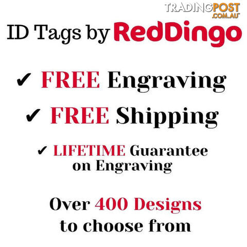 RED DINGO SKULL & CROSS BONES PURPLE TAG - LIF - photo 2 of 4