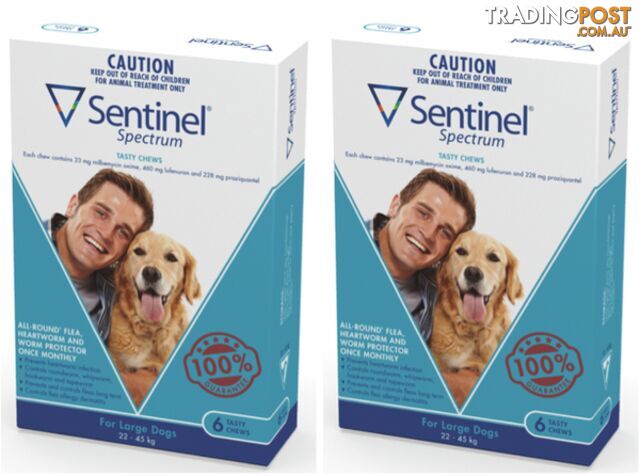 SENTINEL SPECTRUM TASTY CHEWS FOR LARGE DOGS 22-45