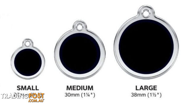 RED DINGO ENAMEL CROWN TAG DARK BLUE - LIFETIME GU - photo 4 of 4