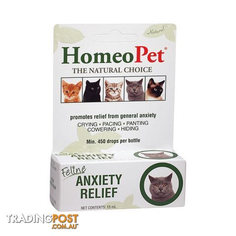 HOMEOPET FELINE ANXIETY RELIEF 15ML