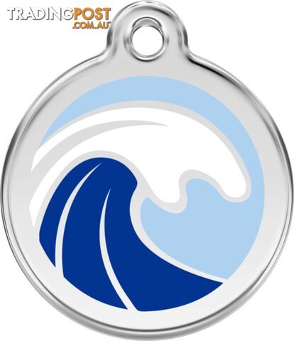 RED DINGO WAVE LIGHT BUE TAG - LIFETIME GUARANTEE