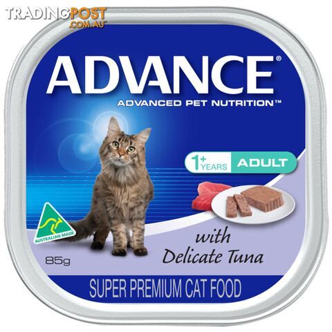 ADVANCE ADULT CAT WET FOOD WITH DELICATE TUNA 7 X