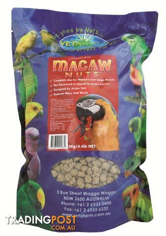 VETAFARM MACAW NUTS
