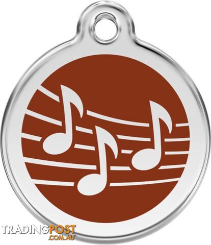 RED DINGO MUSIC BROWN TAG - LIFETIME GUARANTEE - C