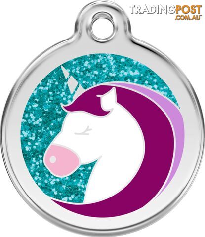 RED DINGO GLITTER UNICORN AQUA - LIFETIME GUARANTE