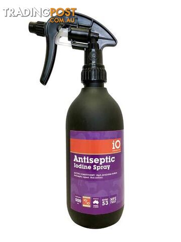 IO ANTISEPTIC IODINE SPRAY 500MLS