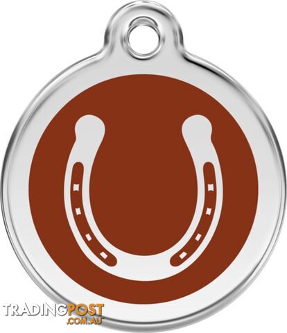 RED DINGO HORSE SHOE BROWN TAG - LIFETIME GUARANTE