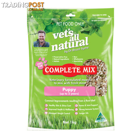 VET'S ALL NATURAL CANINE COMPLETE MIX PUPPY